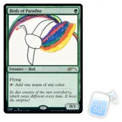 BIRDS OF PARADISE (1148) Secret Lair Magic MTG MINT CARD - Image 2