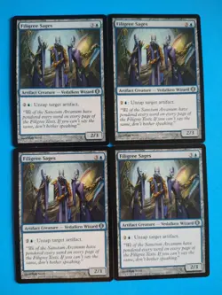 Filigree Sages 4X LP Shards of Alara MTG Magic the Gathering - Image 2