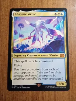 2025 MTG - ABSOLUTE VIRTUE - Legendary Creature - Final Fantasy - MINT - Image 1