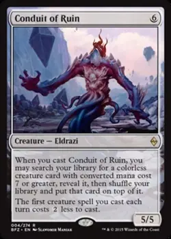MTG magic cards 1x Conduit of Ruin Battle for Zendikar NM-Mint, English - Image 2