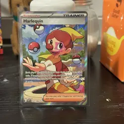 Harlequin #163/086 White Flare English Ultra Rare Pokemon Card - Image 1