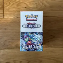 Pokémon TCG Stellar Crown Half Booster Box (18 Booster Packs) NEW FACTORY SEALED - Image 4