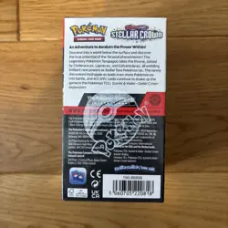 Pokémon TCG Stellar Crown Half Booster Box (18 Booster Packs) NEW FACTORY SEALED - Image 6