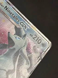 Pokémon TCG Alolan Ninetales GX 22/145 Sm-Guardians Rising Holo Rare MP - Image 4