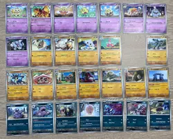 Scarlet & Violet Pokemon TCG Cards (almost Complete Standard Set 162/168) - Image 10