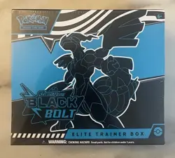 Pokemon Black Bolt Elite Trainer Box ETB IN HAND (READ DESCRIPTION) - Image 1