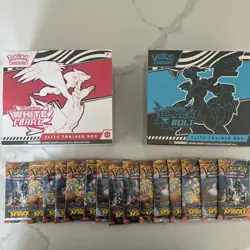 🔥 Pokémon TCG Black Bolt + White Flare Elite Trainer Boxes + 15x Surging Sparks - Image 9