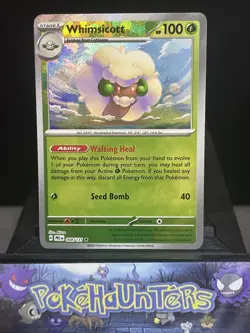 Pokemon Card Whimsicott 008/131 Poke Ball Reverse Holo Prismatic Evolutions NM - Image 4
