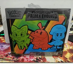 Pokémon TCG Paldea Evolved Elite Trainer Box (ETB) Sealed Mint Condition - Image 1