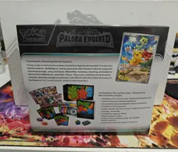 Pokémon TCG Paldea Evolved Elite Trainer Box (ETB) Sealed Mint Condition - Image 2