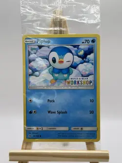 Pokemon Promo 'Build-A-Bear' Piplup 32/156 (SEALED) - Image 1
