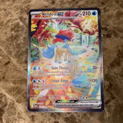 Keldeo Ex 167/086 Special Illustration Rare - S&V White Flare - Pokemon TCG - Image 1