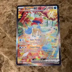 Keldeo Ex 167/086 Special Illustration Rare - S&V White Flare - Pokemon TCG - Image 3