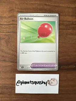 Pokemon TCG - Air Balloon 079/086 79 - Uncommon - Black Bolt - NM - Image 1