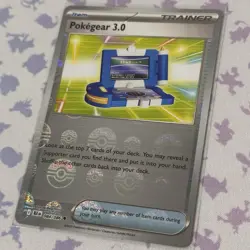 Pokegear 3.0 84/86 Pokeball Reverse Holo Pattern Black Bolt Pokémon TCG NM - Image 2