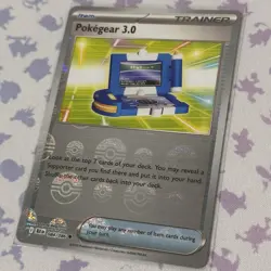 Pokegear 3.0 84/86 Pokeball Reverse Holo Pattern Black Bolt Pokémon TCG NM - Image 5