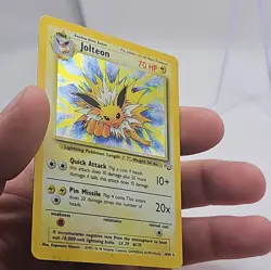 Jolteon 4/64 Holo Rare - Heavy Damage – Jungle Set – Pokémon TCG – WOTC 1999 - Image 5