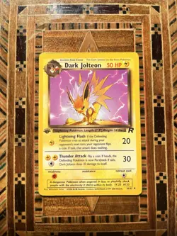 Pokemon TCG - Dark Jolteon 38/82 - 1st Edition Holo Uncommon - Team Rocket - Image 1