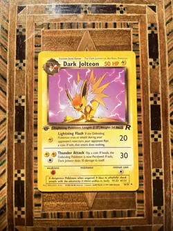 Pokemon TCG - Dark Jolteon 38/82 - 1st Edition Holo Uncommon - Team Rocket - Image 3