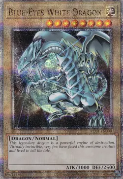 Blue-Eyes White Dragon (Quarter Century Secret Rare) KC01-EN000 25th Anniversary Ultimate Kaiba Set Unlimited - Image 1