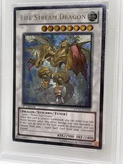 Life Stream Dragon PSA 10 GEM MINT 💎 Ultimate Rare 1st Ed EXVC-EN038 Yugioh - Image 4
