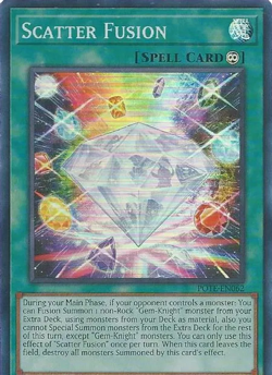 3x YUGIOH UNLIMITED POTE-EN062 SCATTER FUSION SUPER RARE NEAR MINT (NM) - Image 2