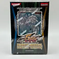 Yugioh Hidden Arsenal Special Edition SE Sealed Box 3 Booster Packs 1 Variant - Image 3