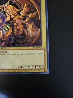 Yu-Gi-Oh! Legendary Collection 1 - The Winged Dragon of Ra LC01-EN003 Limited Ed - Image 5