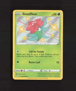 Gossifleur SV010/SV122 Shining Fates Shiny Holo Rare Pokemon Card NM - Image 1