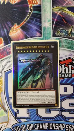Yu-Gi-Oh Superdreadnought Rail Cannon Juggernaut Liebe Ultimate Rare RA03-EN041 - Image 2