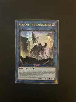 Yu-Gi-Oh! WISU-EN022 Rock Of The Vanquisher (1st Edition) Ultra Rare, NEAR MINT - Image 1