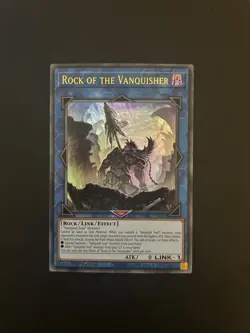 Yu-Gi-Oh! WISU-EN022 Rock Of The Vanquisher (1st Edition) Ultra Rare, NEAR MINT - Image 3