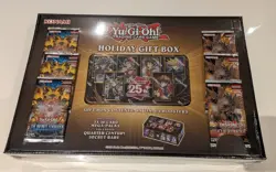 YU-GI-OH TCG 25TH QUARTER CENTURY 1ST EDITION HOLIDAY GIFT BOX *FACTORY SEALED* - Image 2