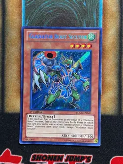 Yugioh Gladiator Beast Secutor LCGX-EN240 Secret Rare 1st Ed MP - Image 2