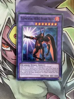 LCGX-EN058 Elemental Hero Flare Neos Common Unl Edition NM Yugioh Card - Image 1