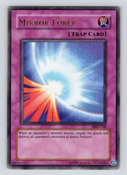 MP - 2002 Mirror Force MRD-138 Ultra Rare - YuGiOh Metal Raiders - Image 1