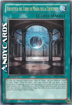 CRESCENT MAGIC BOOK LIBRARY • Rare • REDU IT087 • 1Ed • Yugioh - Image 2