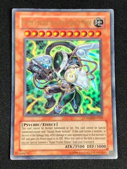 YUGIOH HYPER PSYCHIC BLASTER/ASSAULT MODE CRMS-EN020 ULTRA LP - Image 1