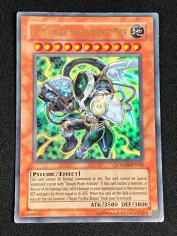 YUGIOH HYPER PSYCHIC BLASTER/ASSAULT MODE CRMS-EN020 ULTRA LP - Image 2
