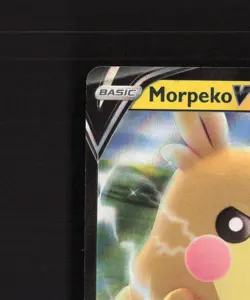 Morpeko V 037/072 Shining Fates Ultra Rare Holo Pokemon Card NM - Image 3