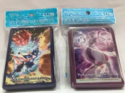 Greninja 64 and Mewtwo Set 64 Sleeves For Pokemon Card Japan only Free Shipping - Image 3