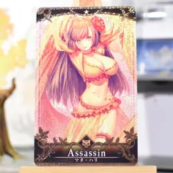 Mata Hari Assassin Final Ascension Holographic Fate Grand Order Arcade FGO Card - Image 1