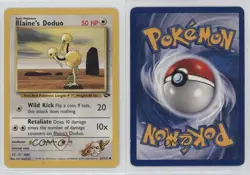Blaine's Doduo Pokemon Gym Challenge #61 2000 2f4 - Image 3