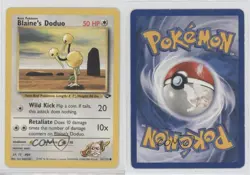 Blaine's Doduo Pokemon Gym Challenge #61 2000 2f4 - Image 3