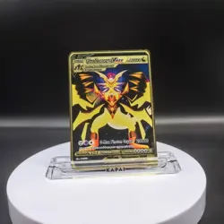 NEW Pokémon. 10000point Metal Cards TCG Ultra Necrozma Golden Pokemon Gifts 》》 - Image 1