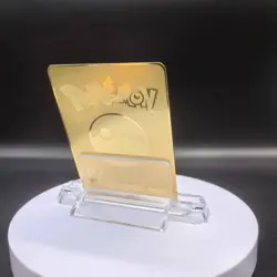 NEW Pokémon. 10000point Metal Cards TCG Ultra Necrozma Golden Pokemon Gifts 》》 - Image 4