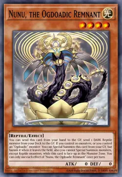 Nunu, the Ogdoadic Remnant - ANGU-EN001 Super Rare | Yu-Gi-Oh! Card - Image 1