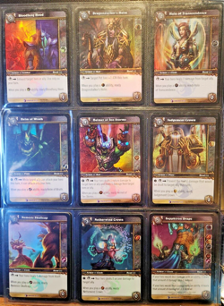 World of Warcraft TCG: Onyxia's Lair Treasure Card Complete Set Lot - Image 7