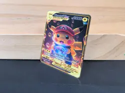 POKEMON MARIO PIKACHU METAL COLLECTABLE CARDS 10000HP VMAX FunArt 》 - Image 3