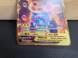 POKEMON MARIO PIKACHU METAL COLLECTABLE CARDS 10000HP VMAX FunArt 》 - Image 6